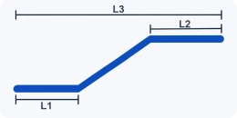 이송 구간 길이 인클라인 컨베이어 이미지